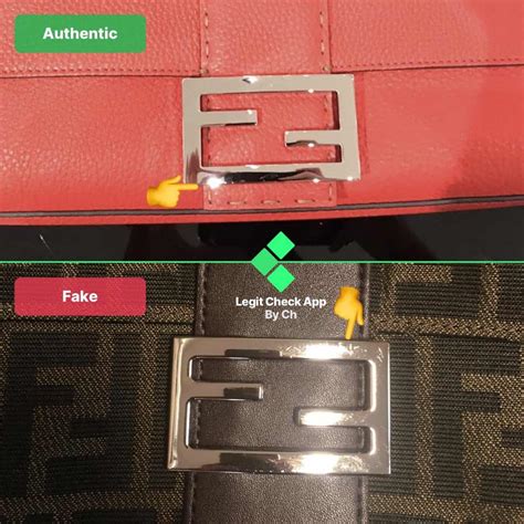 real fendi vs fake fendi|2024 Fendi Original vs Fake Guide: How to Tell if a Vintage.